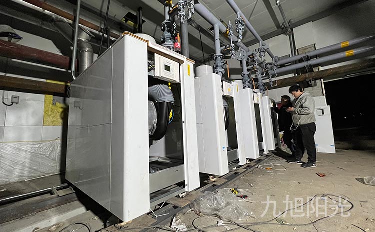 清洗低氮冷凝鍋爐